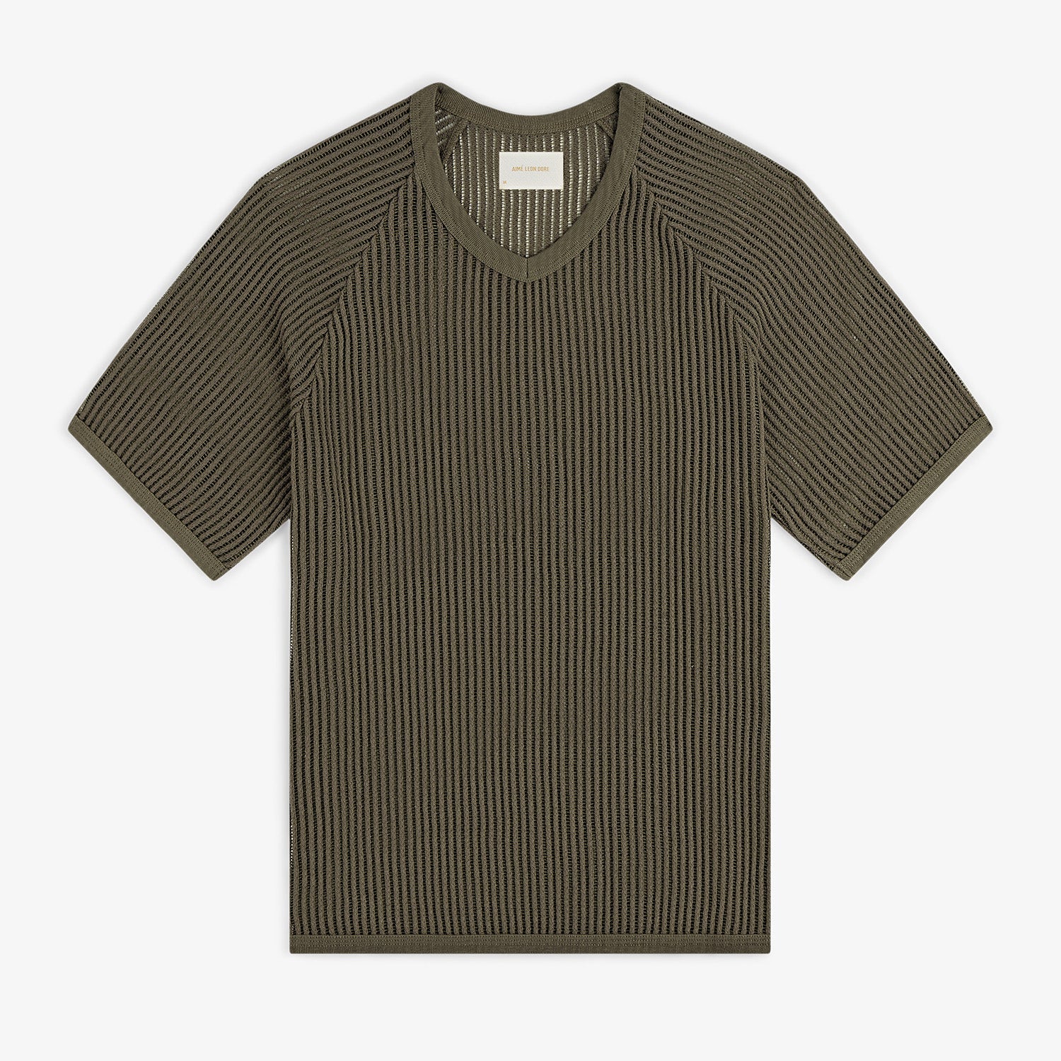 Mesh V-Neck Tee