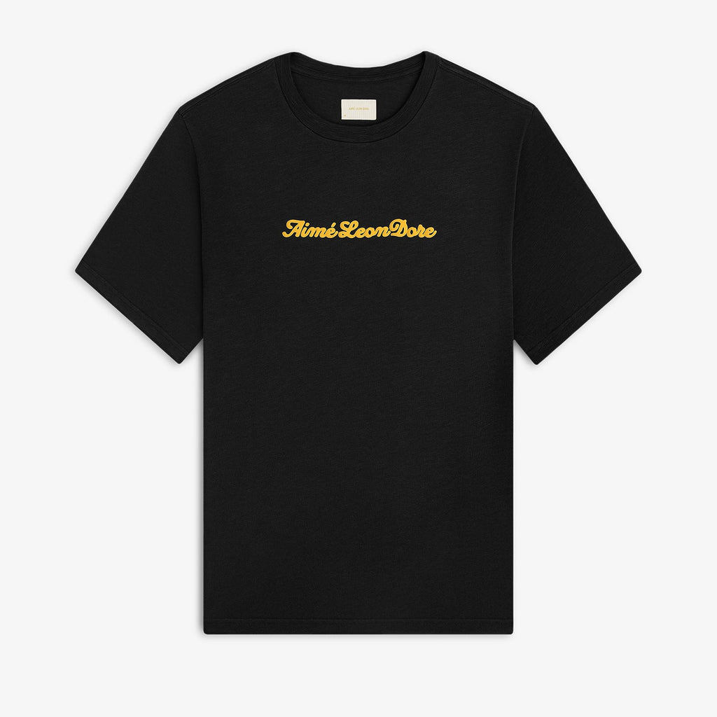 Puff Print Slub Logo Tee
