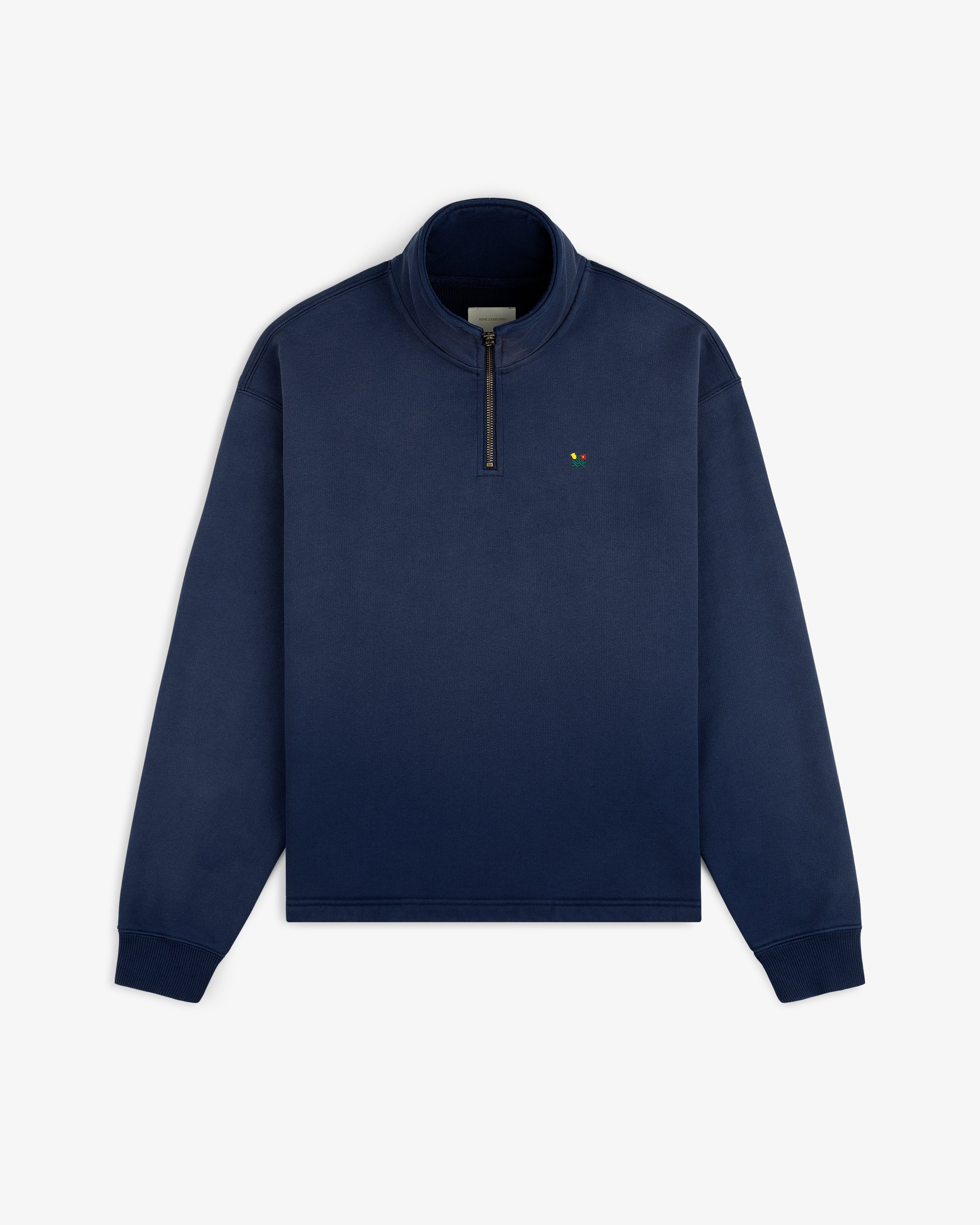 Sun Faded Crest Quarter Zip