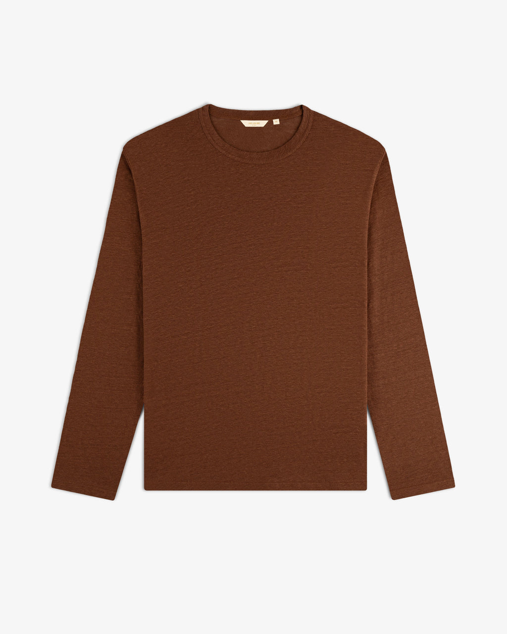 Long-Sleeve Linen Tee
