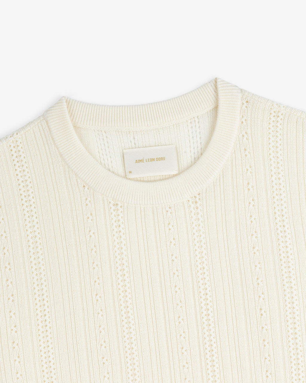 Merino Wool Eyelet Tee