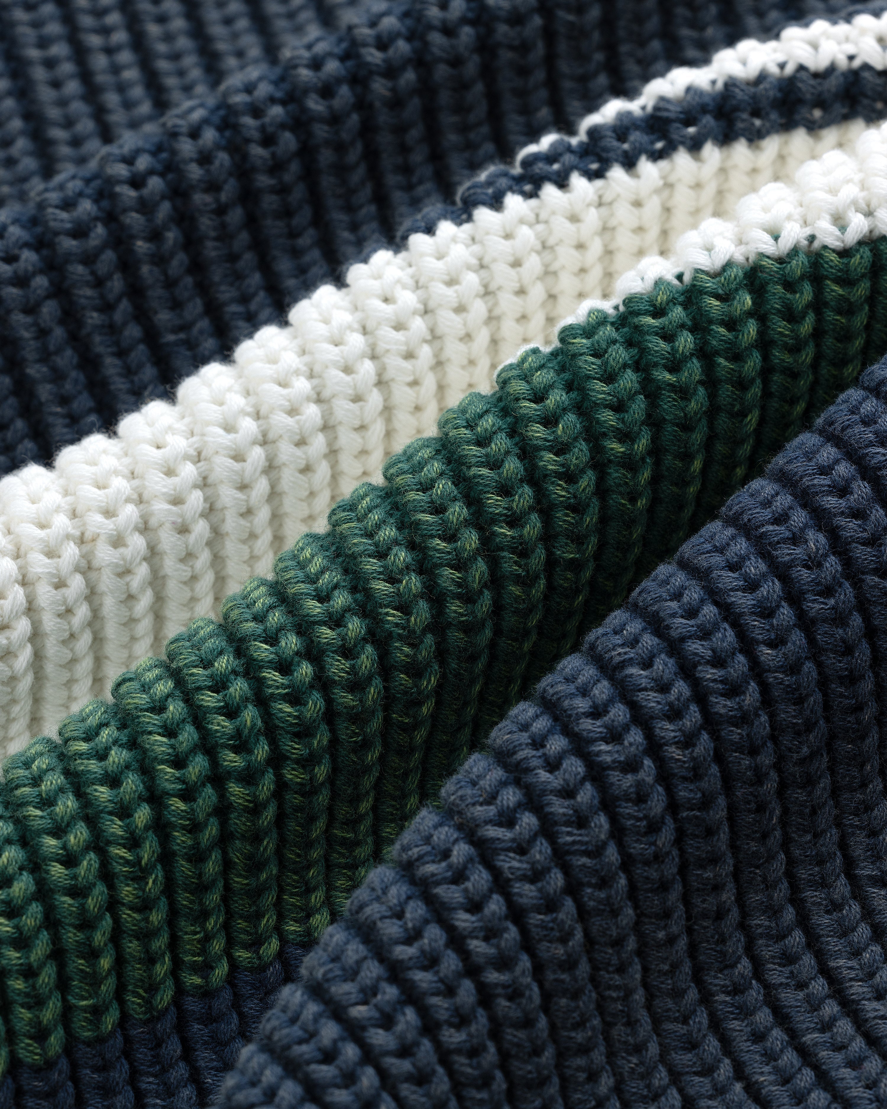 Striped Knit Rugby