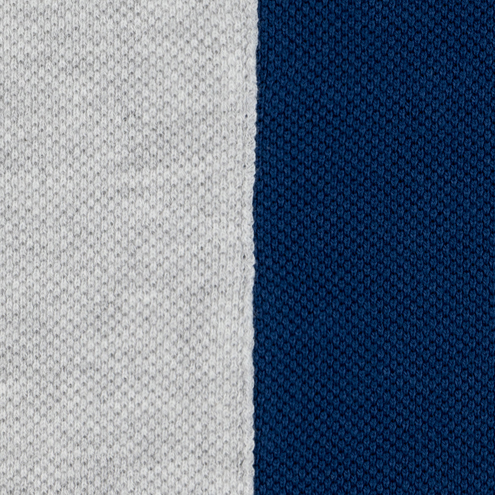 Color Blocked Pique Polo